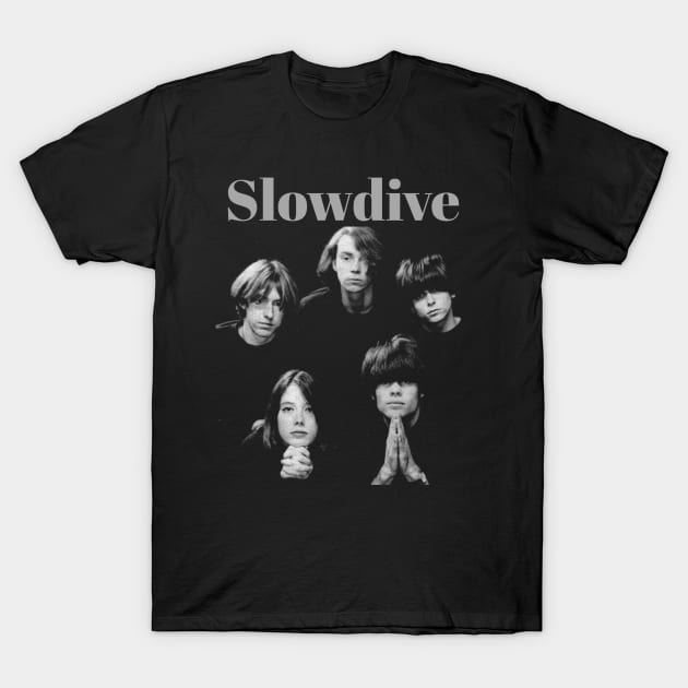 Slowdiveindie 80s T-Shirt by Hey Daddy Draws